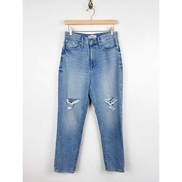 NWOT Madewell Women’s Distressed Mom Jean Sz 26 - Picture 1 of 10